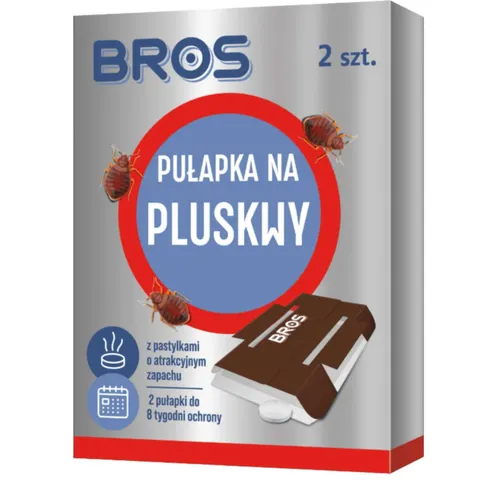 BROS Pułapka lepowa z przynętą na PLUSKWY, 2 szt