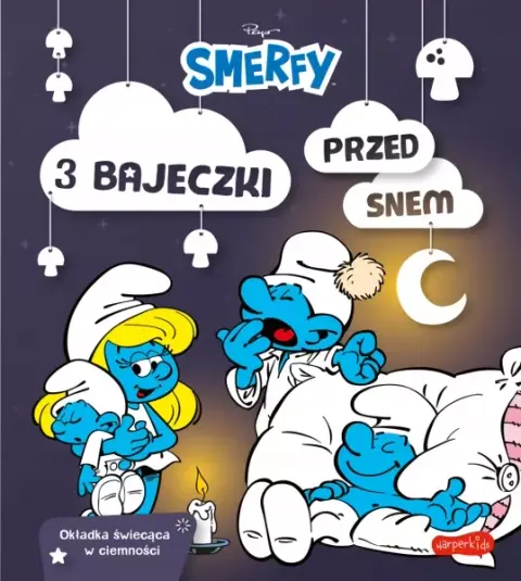 HarperKids Smerfy 3 Bajeczki Przed Snem Okładka Świecąca W Ciemności