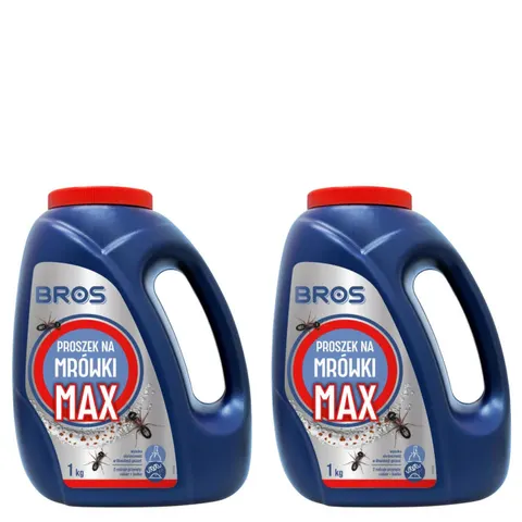 BROS Proszek na mrówki MAX, 1kg pakiet 2 opakowań