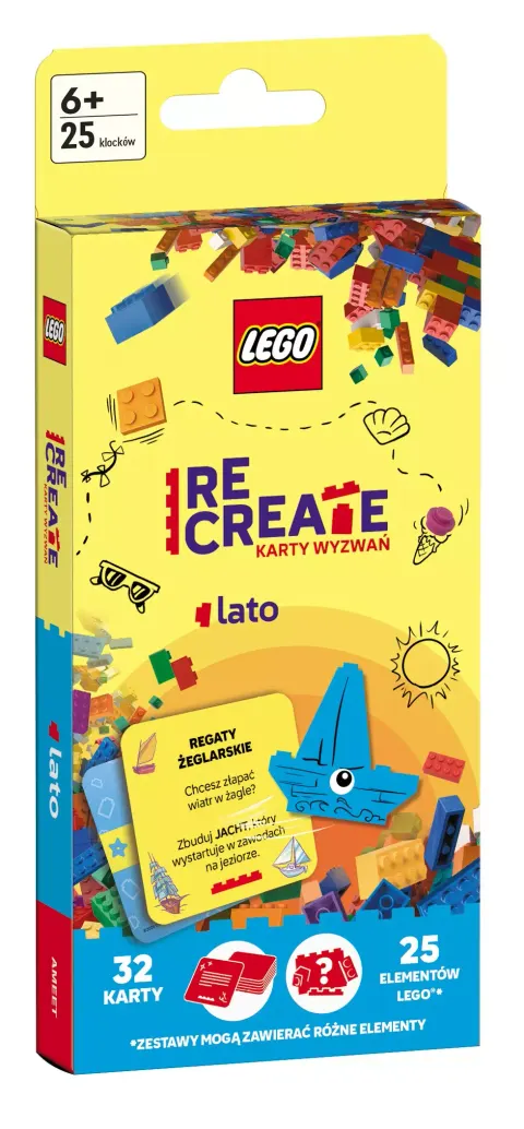 LEGO. Recreate. Karty wyzwań. Lato
