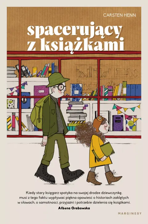 Spacerujący z książkami