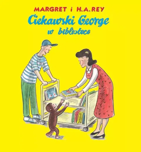 Ciekawski George w bibliotece