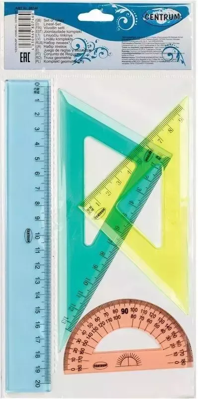 Zestaw kreślarski Centrum 80746