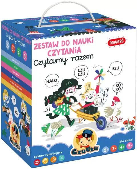 CzuCzu. Czytamy razem. Zestaw do nauki czytania
