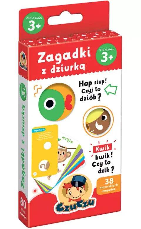 CzuCzu Zagadki z dziurką 3+
