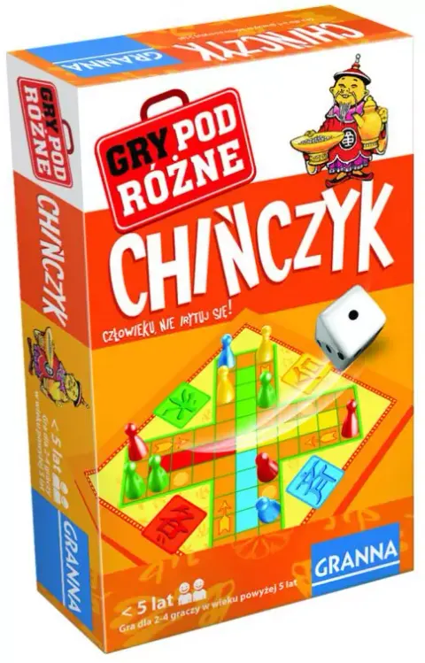 Chińczyk. Gry podróżne Granna