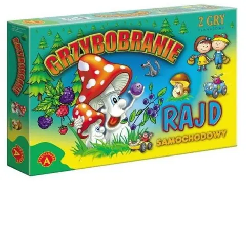Grzybobranie. Rajd samochodowy