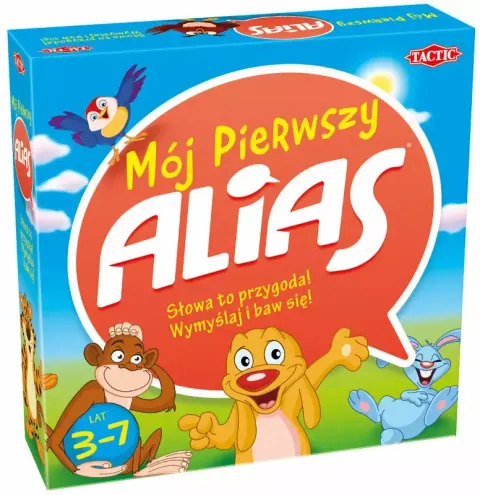 Mój pierwszy Alias Słowa to przygoda! Wymyślaj i baw się! gra 59983 TACTIC