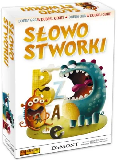 SŁOWOSTWORKI Gra rodzinna Wiek 6+ Egmont