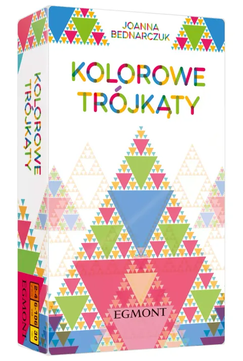 Egmont Kolorowe Trójkąty Gra Logiczna Imprezowa 6+