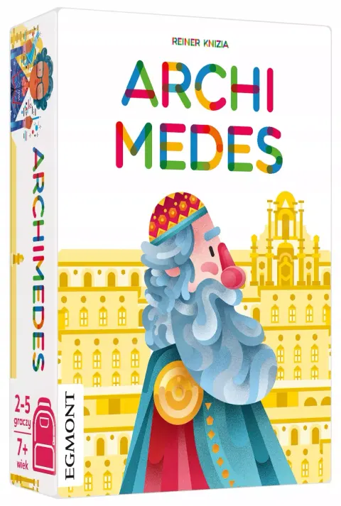 EGMONT ARCHIMEDES GRA MATEMATYCZNA LOGICZNA RODZINNA 7+
