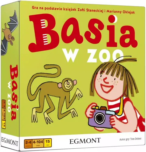 Egmont Basia W Zoo Gra Rodzinna Towarzyska 4+