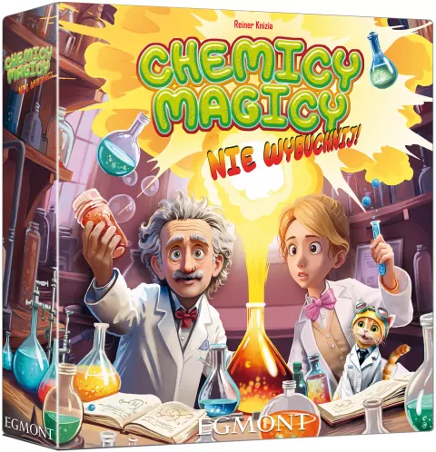 Egmont Chemicy Magicy Reiner Knizia Planszowa Gra Strategiczna