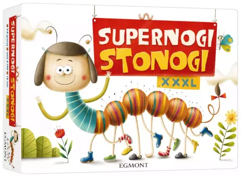 OUTLET! Egmont Supernogi Stonogi XXXL Gra Rodzinna 4+