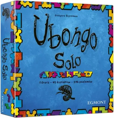 Egmont Ubongo Solo Gra Planszowa Logiczna Edukacyjna Dla Jednej Osoby 8+