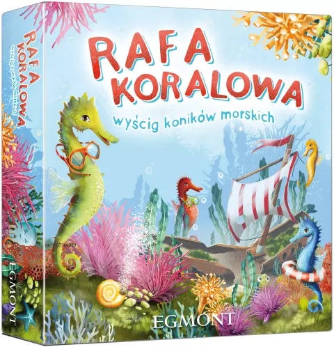 Egmont Rafa Koralowa Wyścig Koników Morskich Gra Strategiczna Rodzinna