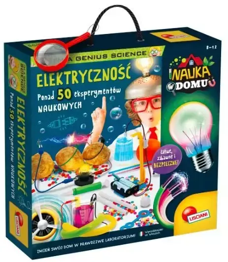 Lisciani I'm a Genius Nauka w domu elektryczność 304-PL97524
