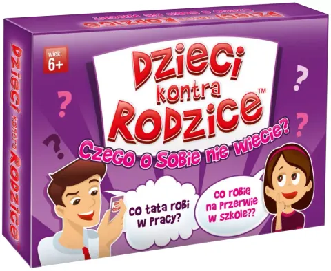 Gra Dzieci kontra Rodzice - Czego o sobie nie wiecie?