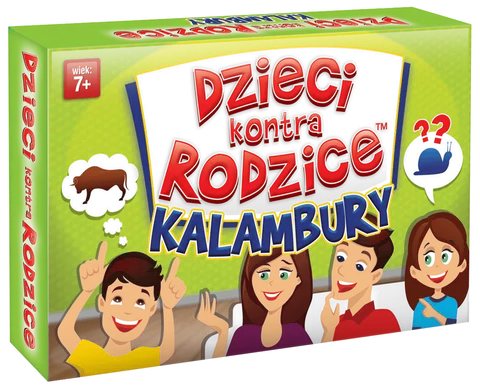 Gra dzieci kontra rodzice. Kalambury