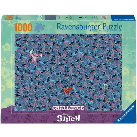 Ravensburger Puzzle Disney Stitch Układanka Wyzwanie 1000 Elementów 14+