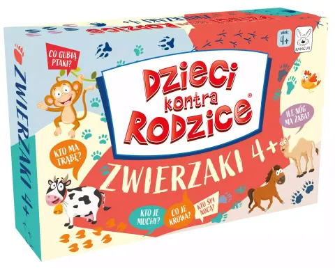 Dzieci kontra Rodzice: Zwierzaki 4+