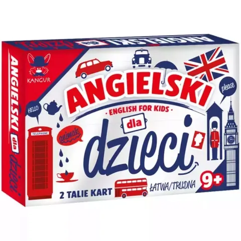 Gra planszowa Angielski dla dzieci 9+ Kangur