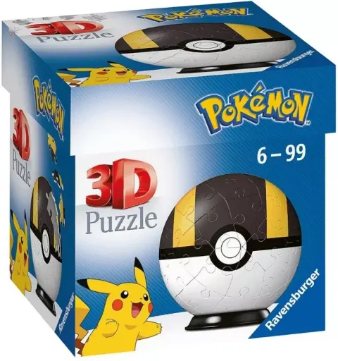 RAVENSBURGER PUZZLE 3D KULA POKEMON POKEBALL 6+