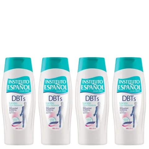 INSTITUTO ESPANOL Balsam do ciała, DBTs 500 ml, pakiet 4 szt.