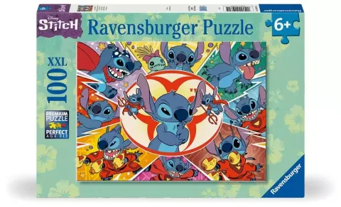 Ravensburger Puzzle Disney Stitch Duże Układanka XXL 100 Elementów 6+