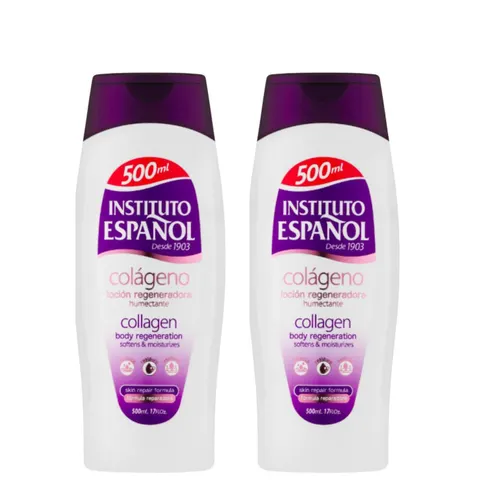 INSTITUTO ESPANOL Balsam do ciała REGENERUJĄCY COLLAGEN 500 ml, pakiet 2 szt.