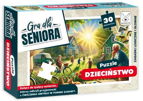 Puzzle Dzieciństwo Gra dla Seniora