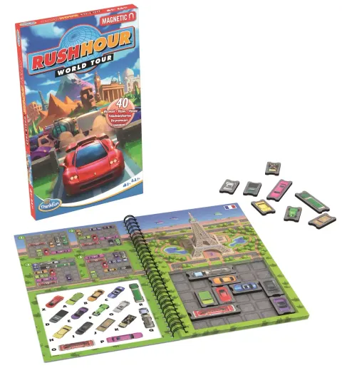 ThinkFun. Rush Hour. Łamigłówka magnetyczna