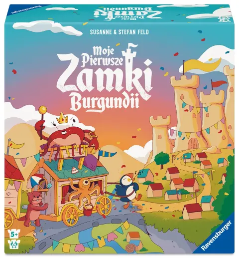 Ravensburger Gra Planszowa Moje Pierwsze Zamki Burgundii 5+