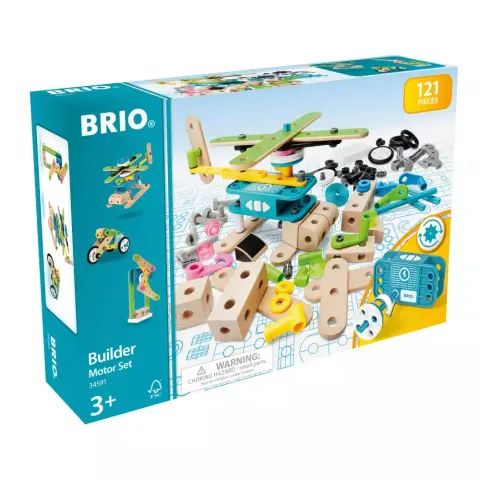 BRIO Builder. Zestaw konstruktora silników