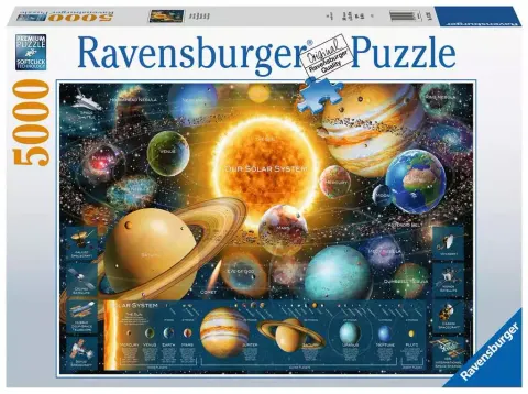 Ravensburger Puzzle Duże Układanka XXL Układ Planetarny 5000 Elementów