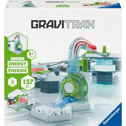Ravensburger Gravitrax Zestaw Startowy Energy Gra Logiczna Tor Kulkowy 8+