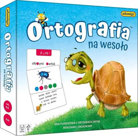 Ortografia na wesoło - gra edukacyjna 6+, Adamigo