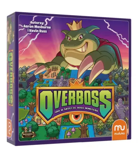 MUDUKO Overboss Gra Planszowa W Świecie Boss Monstera 5+