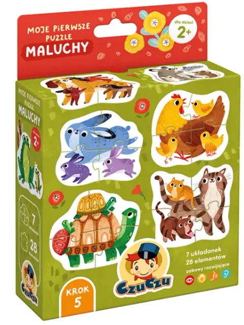 Moje pierwsze puzzle Maluchy CzuCzu