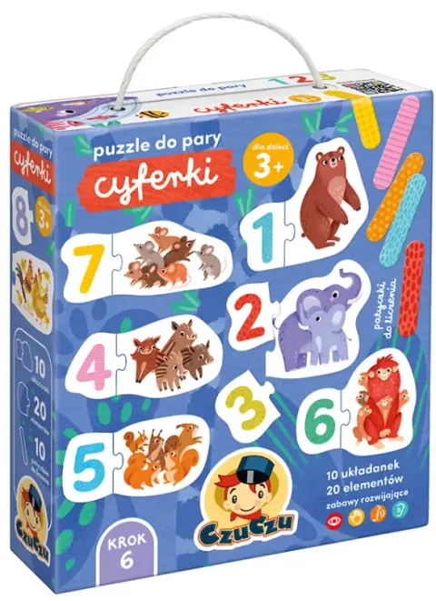 Puzzle do pary Cyferki CzuCzu