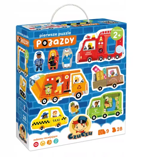Pierwsze puzzle Pojazdy CzuCzu