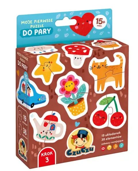 Moje pierwsze puzzle Do pary CzuCzu