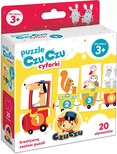 CzuCzu. Puzzle. Cyferki