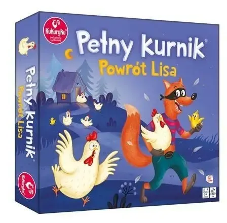 Gra rodzinna Pełny kurnik - Powrót Lisa 7+, Kukuryku