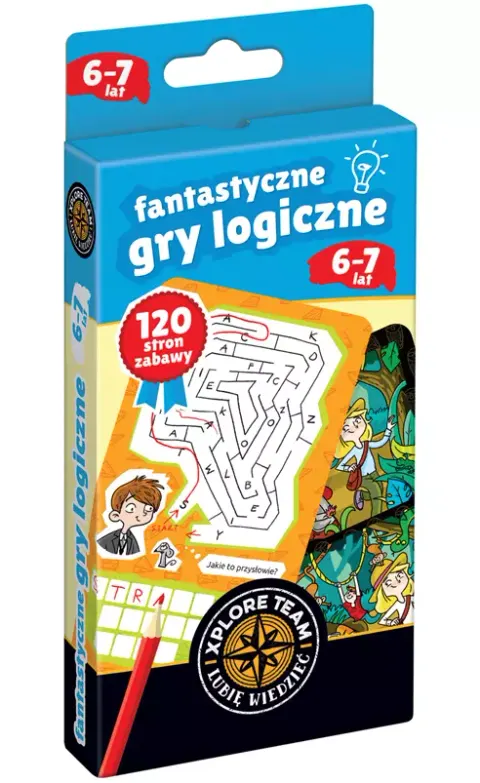Xplore Team. Fantastyczne gry logiczne 6-7 lat