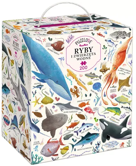 CzuCzu: Puzzlove - Ryby i zwierzęta wodne 200 7+