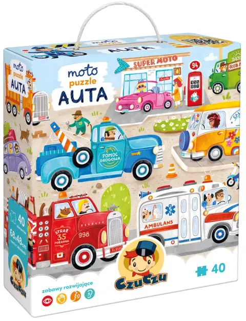 Puzzle Auta CzuCzu