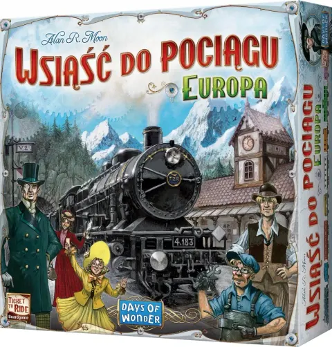 Gra Wsiąść do pociągu Europa Rebel