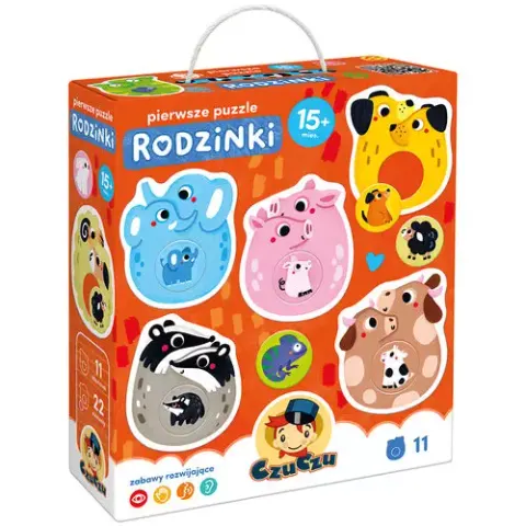 Pierwsze puzzle Rodzinki 15m+, Czuczu