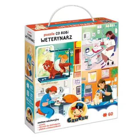 Puzzle Co robi weterynarz CzuCzu